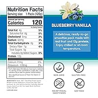 Vista 9 de Designer Wellness Batido de proteínas, fruta real, 0.42 oz de proteína, bajo en carbohidratos, cero azúcar añadido, sin gluten, sin OMG, sin