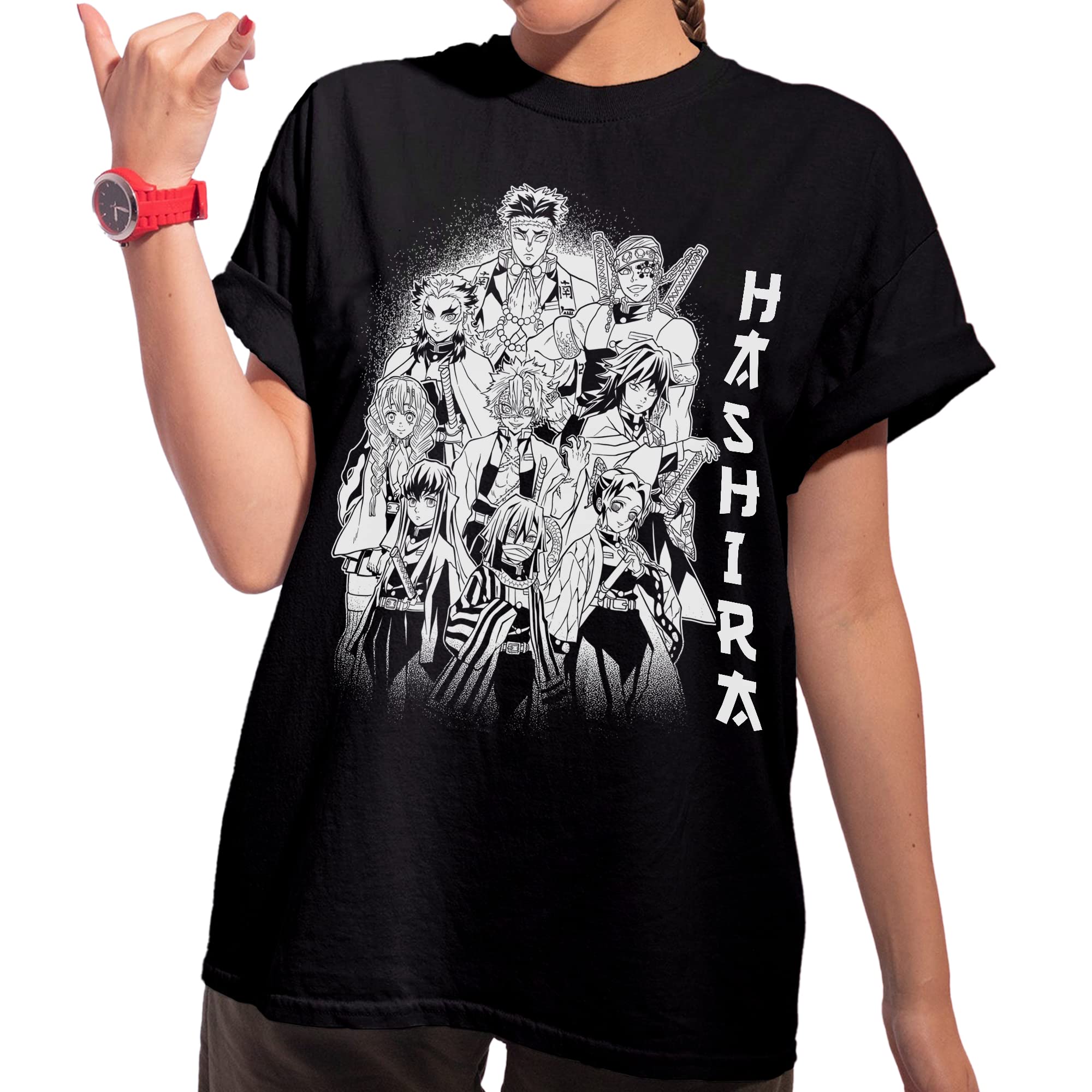 Buy The Hashira Tshirt Demon Anime Slayer Shirt Tengen Uzui Rengoku