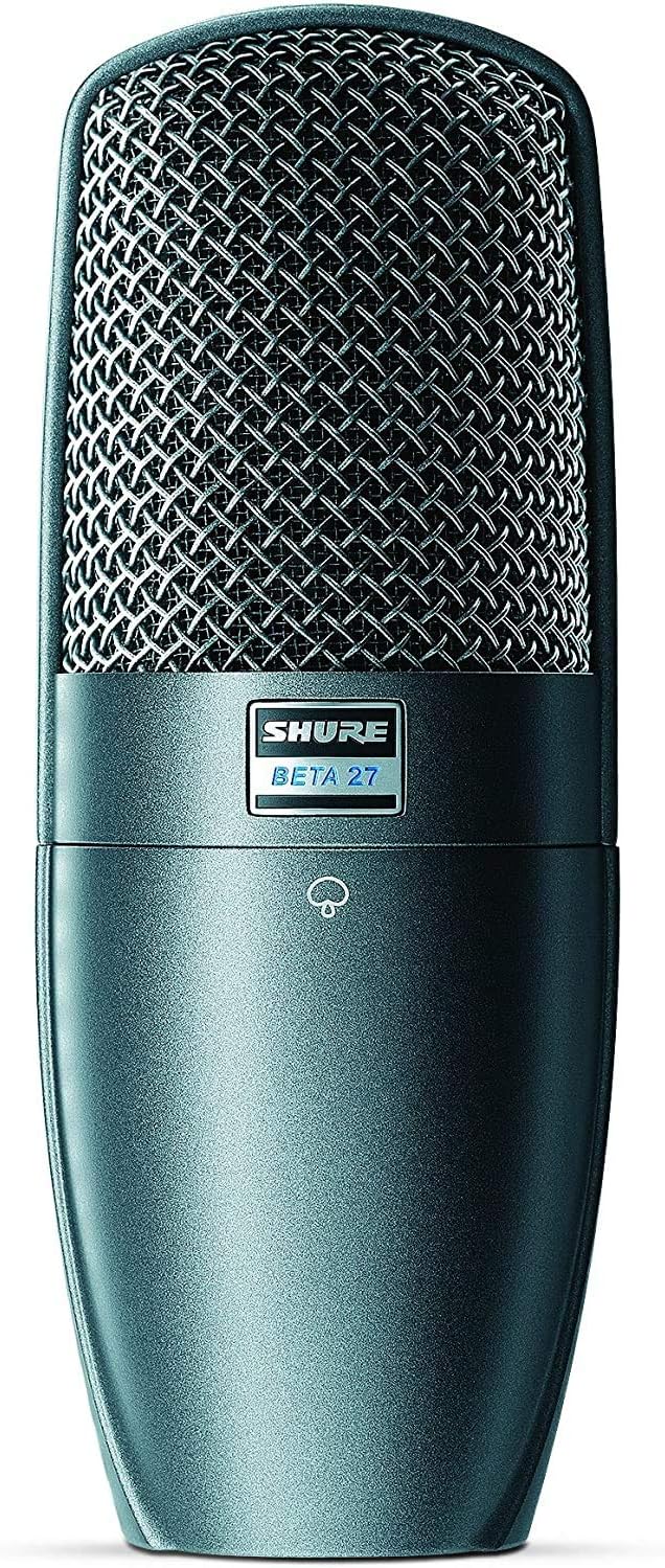 Shure BETA 27 Supercardioid SideAddress Condenser Microphone for