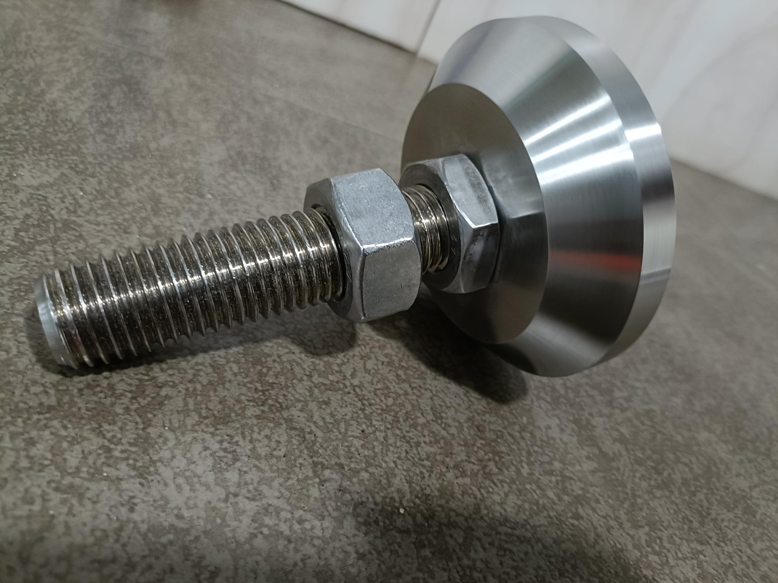 SS304 Adjustable Leg M24x100mm DiaA Set of 4 Pcs 1