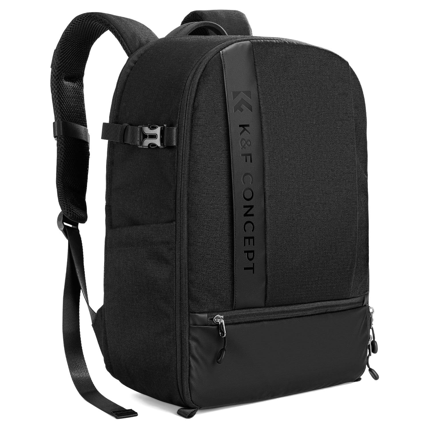 K&F CONCEPT カメラリュック 一眼レフ カメラバッグ 防水 大容量 三脚 15.6インチpc収納可 レインカバー付 多機能 夜行安全保護 バックパック メーカー直営店