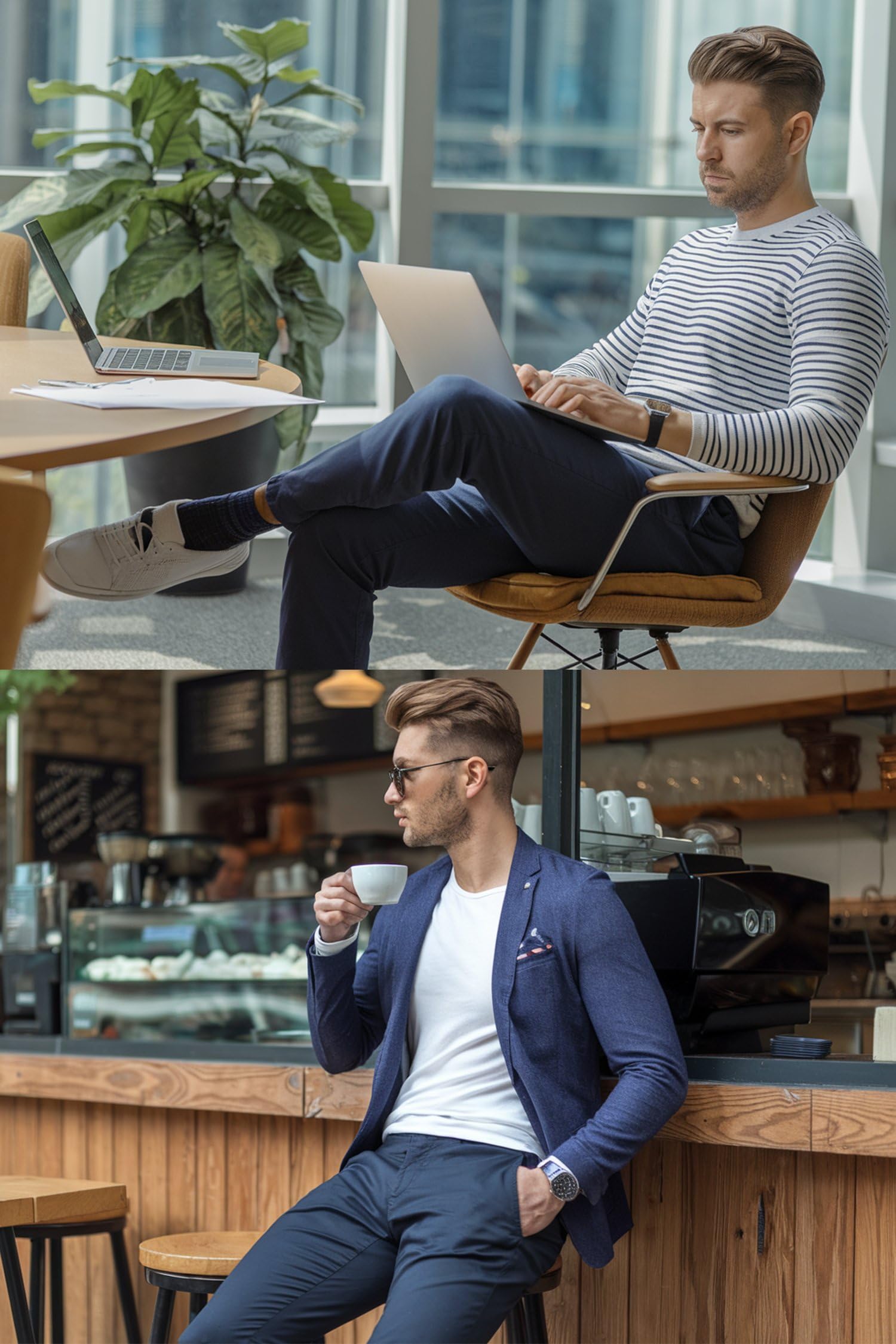 Soroor Sormils Pantalones Informales para Hombre