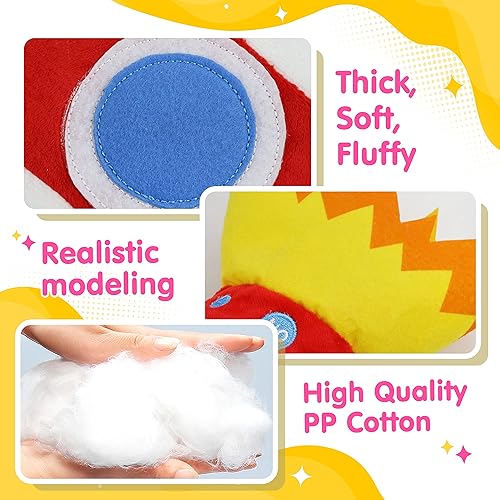 Vista 69 de BSTAOFY Peluche de pingüino iluminado que brilla alegre, adorable juguete de peluche LED flexible, regalo de luz nocturna para niños en cumpleaños