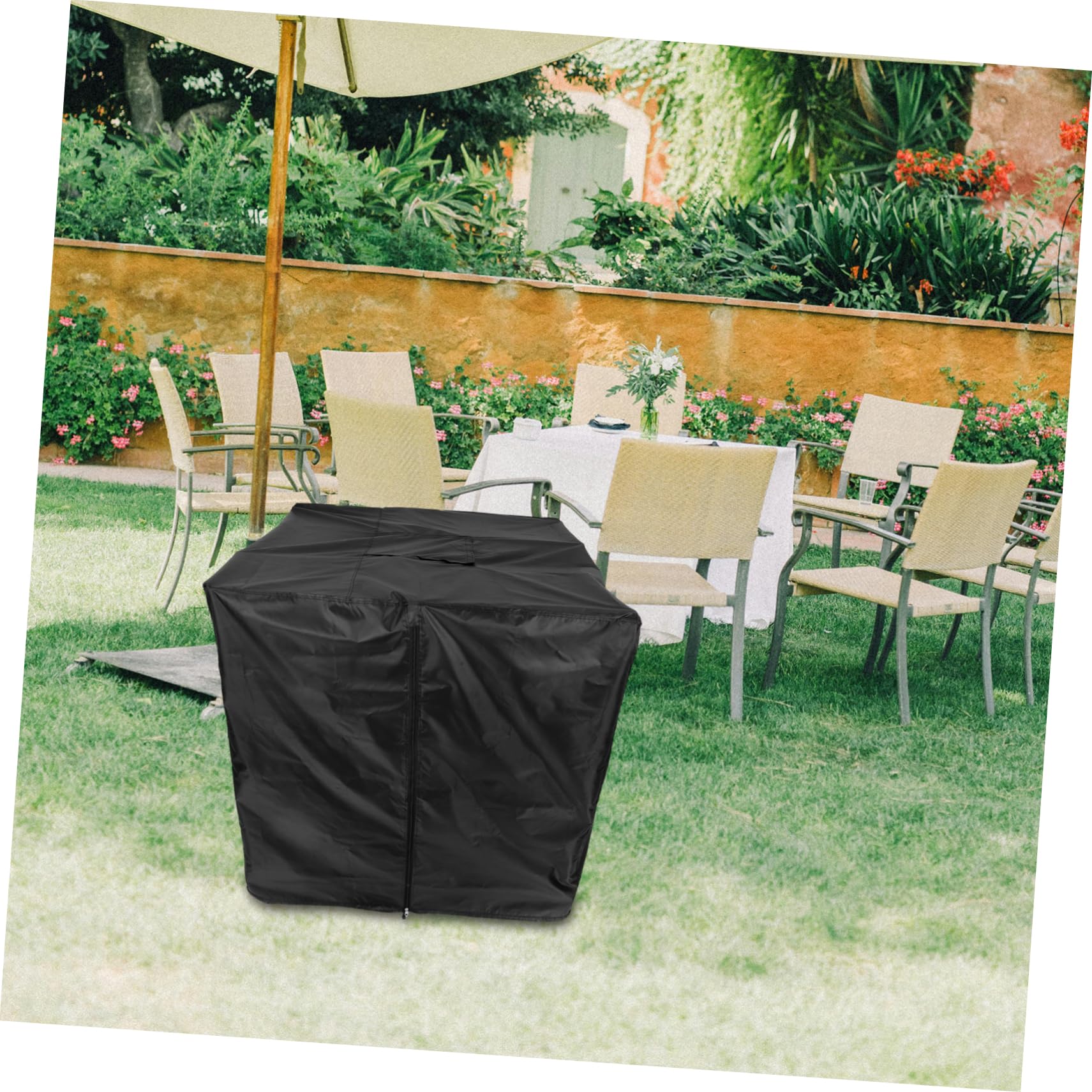 Cubierta para Tanque de Agua Ibc de 275 Galones de Tela Oxford Resistente, y Fácil de Instalar para Protección en Jardín Exterior