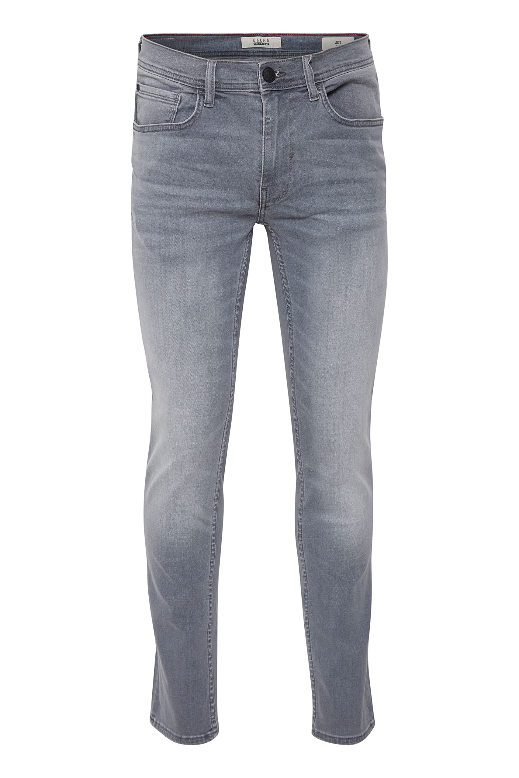 Blend Men's Jet Multiflex Noos Slim Jeans, Grey (Denim Grey 76205), W30/L30 (Size: 30/30)