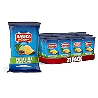 AMICA Chips | La Patatina Gusto Pepe e Lime, Snack Senza Glutine