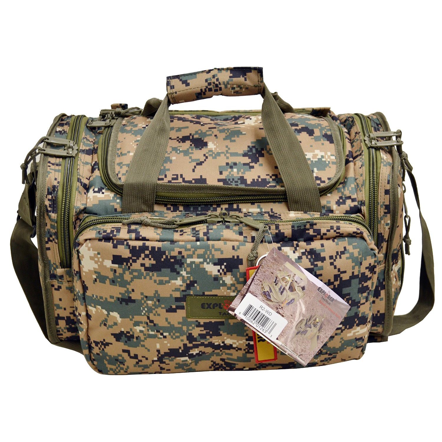 Explorer Parisun Tactical Range Ready Bag 18-Inch, Green, R2-WD