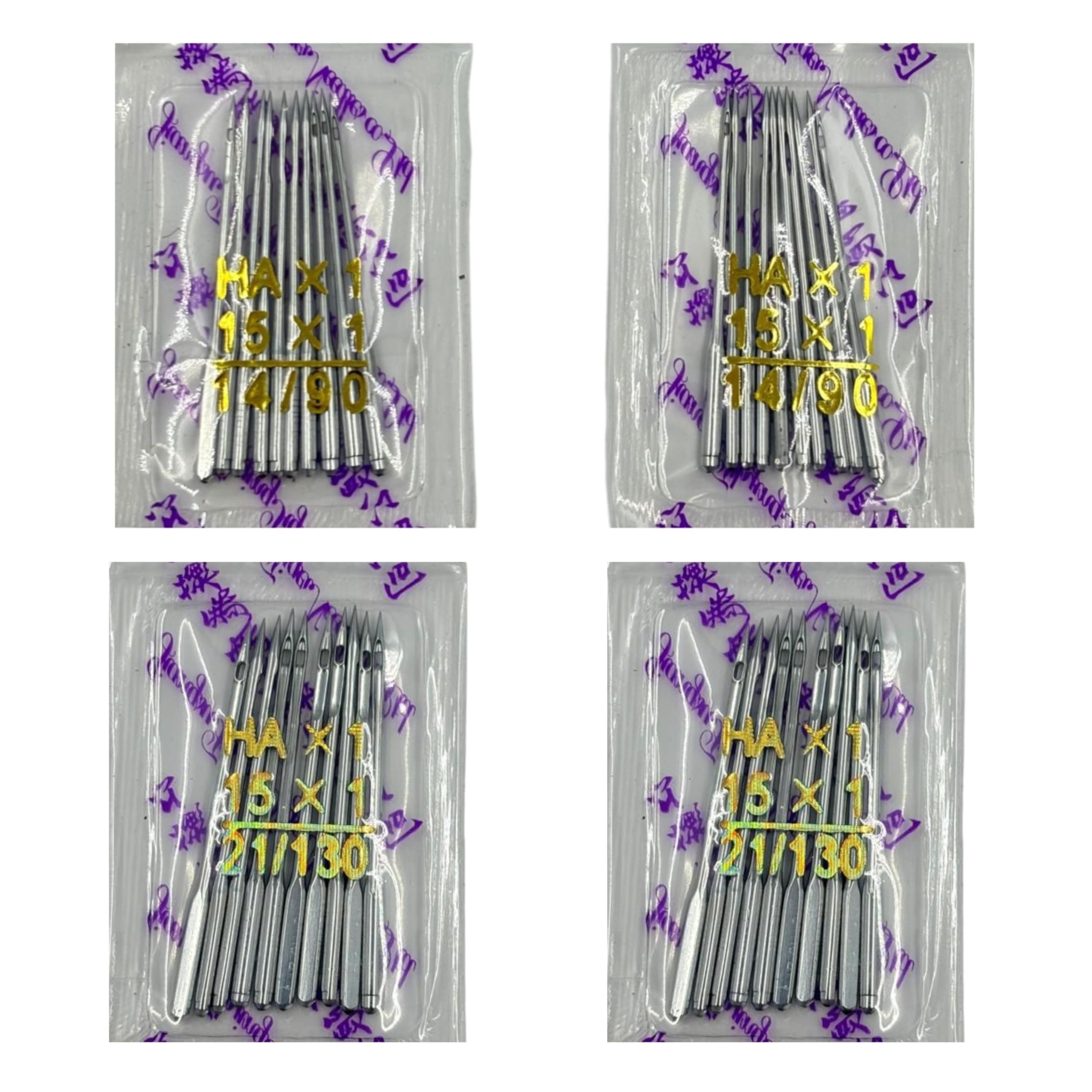 ZENITH Steel Needles Combo of HA 11/75 & 14/90 Set of 40 Needles for All Domestic Sewing Machines traditional or Automatic compatible Singer Usha Brother etc.Steel Finish (FT HA Combo 11 (20) + 14(20)) — Amazon image 14