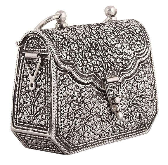 solid silver purse