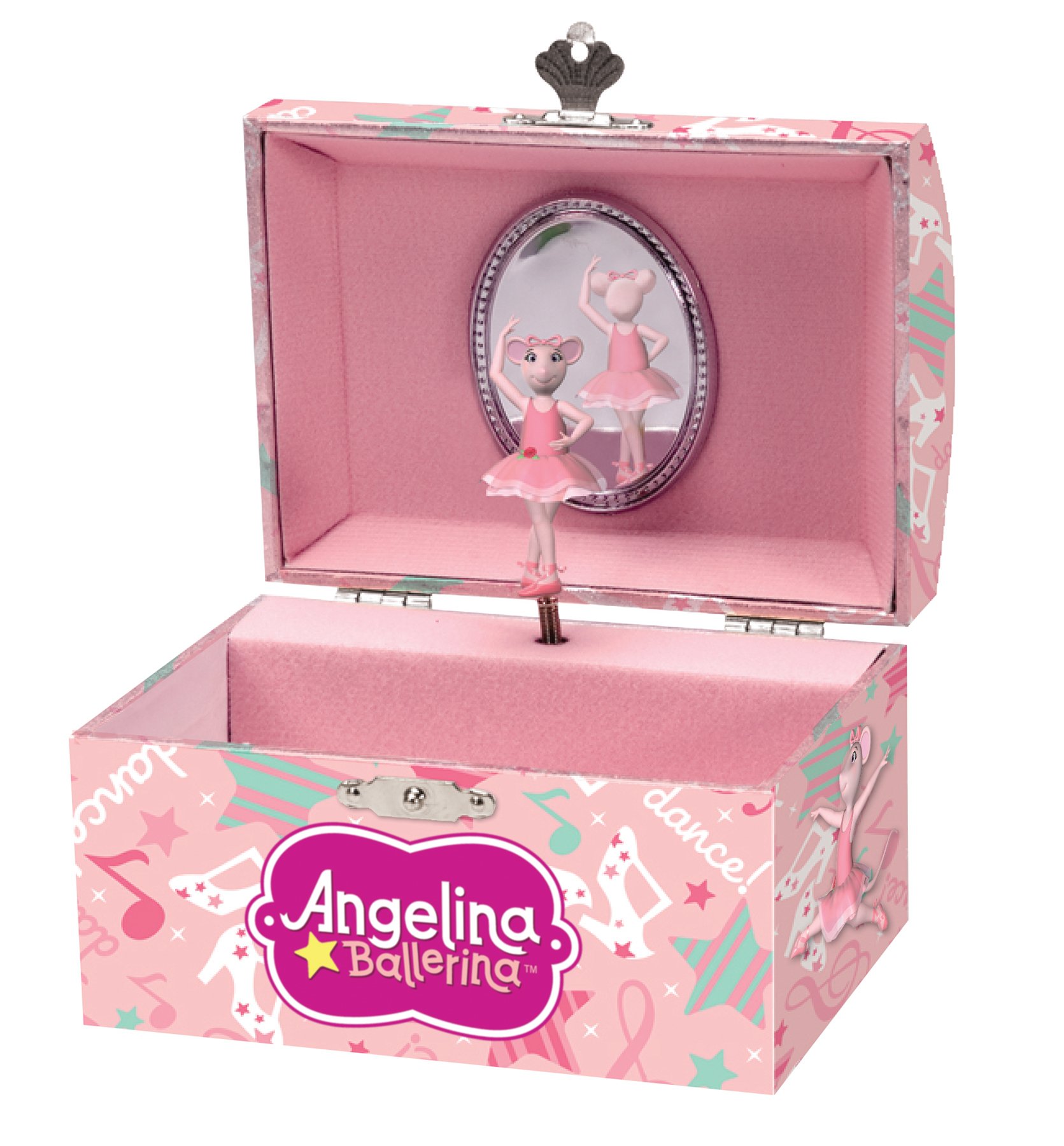 Schylling Angelina Ballerina Musical Jewelry Box : Amazon.sg: Fashion