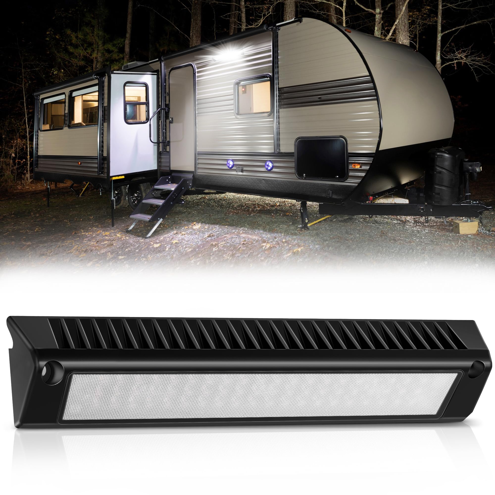RV Porch Light, 13 Inch 90W LED Exterior Utility Awning