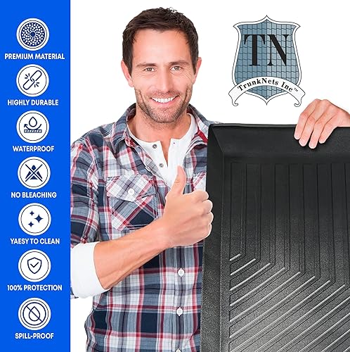 Miniatura 6 de Forro de carga prémium para Audi Q8 2019-2025 – 100% de protección, tapete de maletero de automóvil de ajuste personalizado, tapete de carga negro