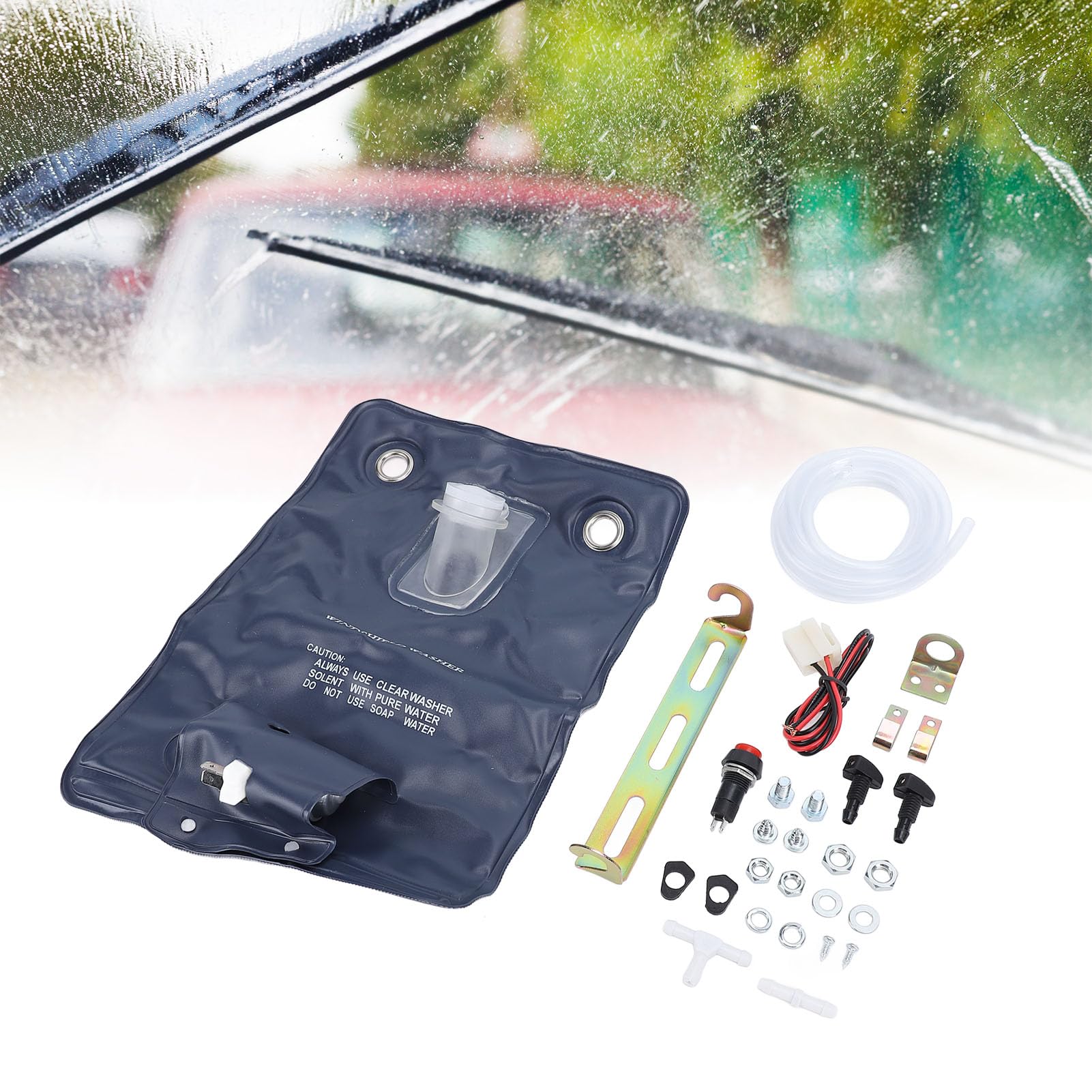 Fyearfly Kit di riparazione pneumatici tubeless con 32 spine professionale Plugger Tool per auto moto ATV UTV tosaerba universale foratura Fix