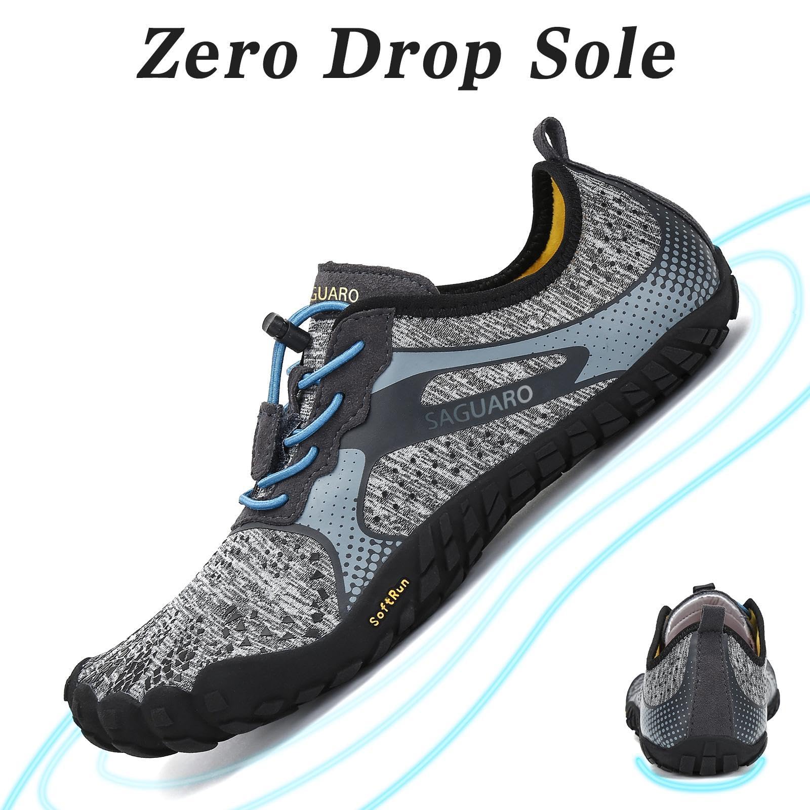 SAGUARO Scarpe Barefoot Minimaliste Uomo Donna Scarpe Outdoor e Indoor Multisport - Morbido Comode e Leggere