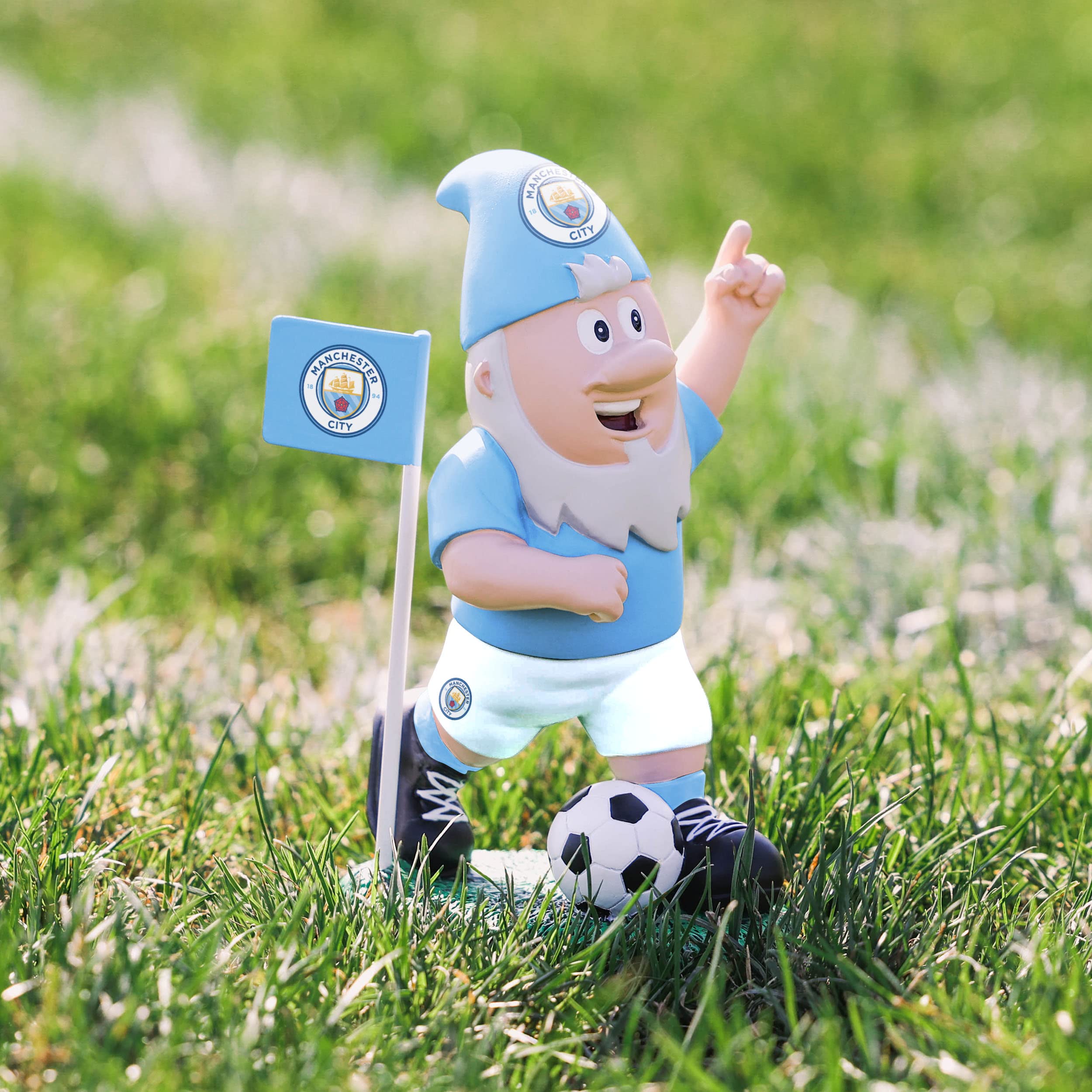 Nain De Jardin Aston Villa FC - Ballon De Foot Sur La Tête