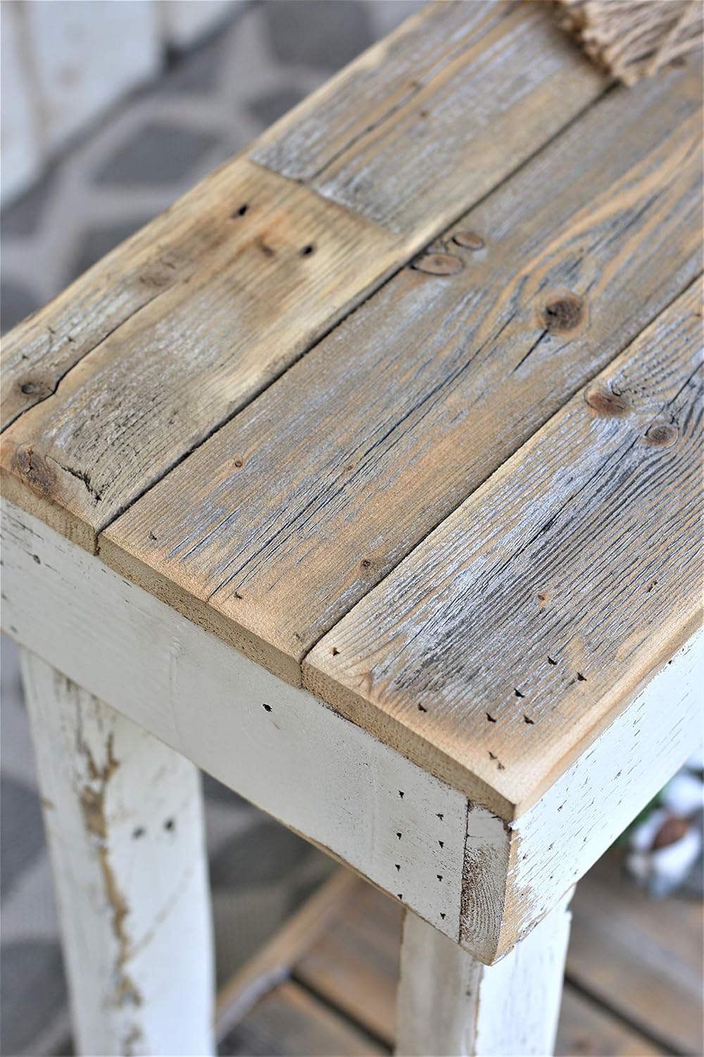 Doug and Cristy Designs White Luxe Console