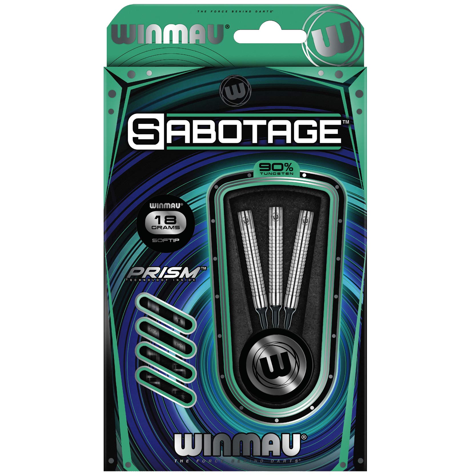 Winmau sabotaggio-Freccetta, in Nylon