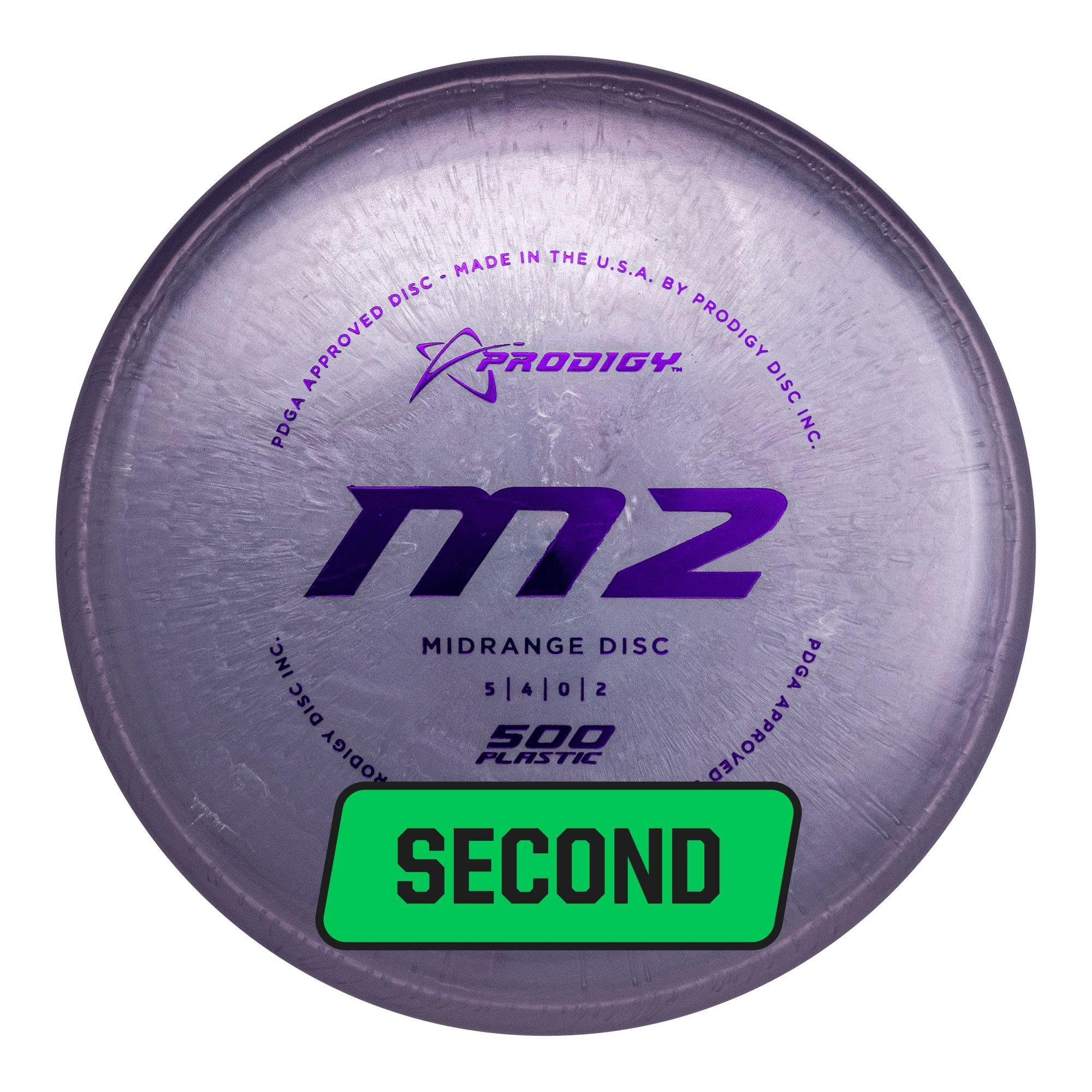 Prodigy Disc Factory Second M2 500 | Straight Flying Disc Golf Midrange | Great for Drives or Approach Shots | Great Beginner Disc | Lightweight Plastic | Colors May Vary | (170g+)