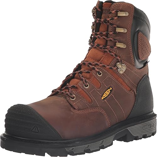 KEEN Utility Men's Camden 8inch Composite Toe Waterproof Heavy Duty Work Boots