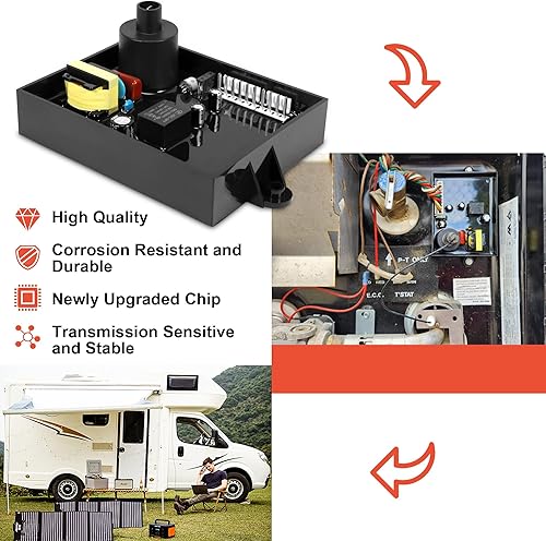 Miniatura 3 de Placa de circuito para calentador de agua 91365 RV compatible con piezas de calentador de agua Atwood 93851,91346,93305 Dometic, reemplazo