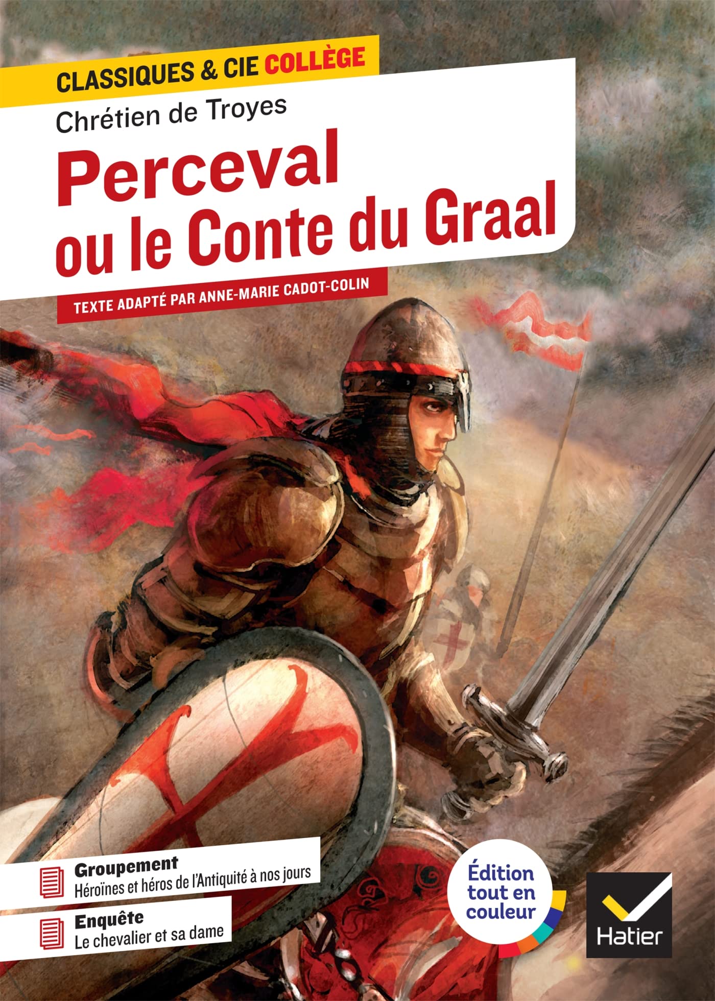 Perceval ou le Conte du Graal: avec un groupement thématique « Héroïnes et héros, de l'Antiquité à nos jours »: 51