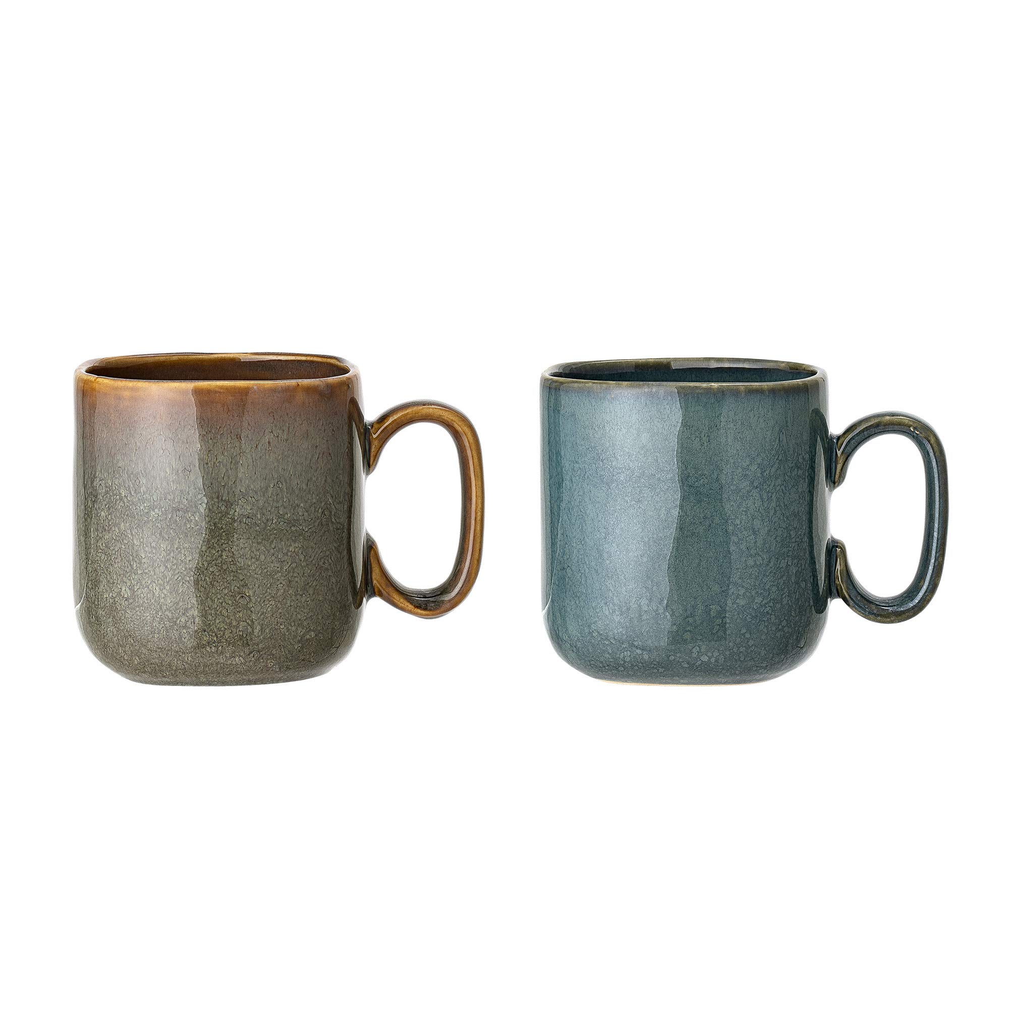 Bloomingville 82043421 Nordic Ceramic Mug Set of 2