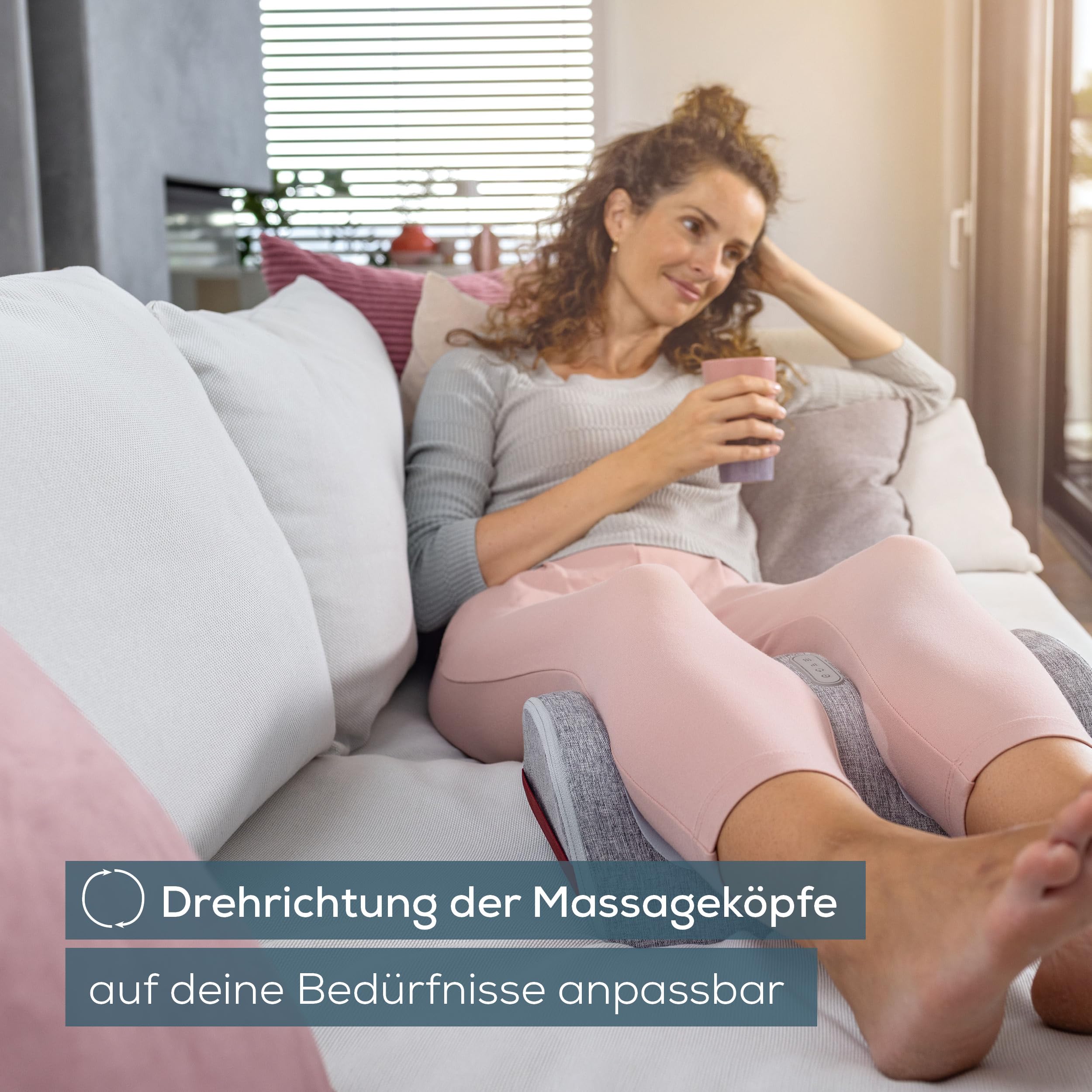 Beurer FM 42 Shiatsu Fuß- und Waden-Massagegerät mit Wärmefunktion