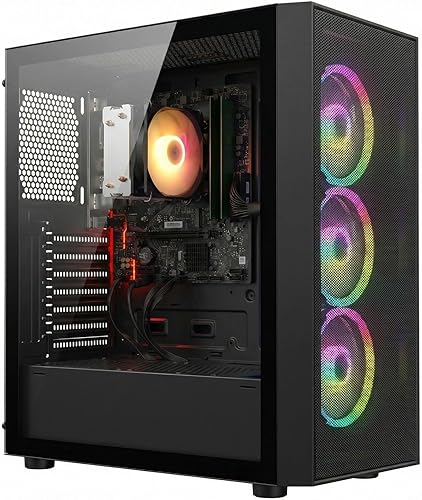 STGSivir PC Gaming Fisso, Computer Gaming, R5 5500 fino a… - 1