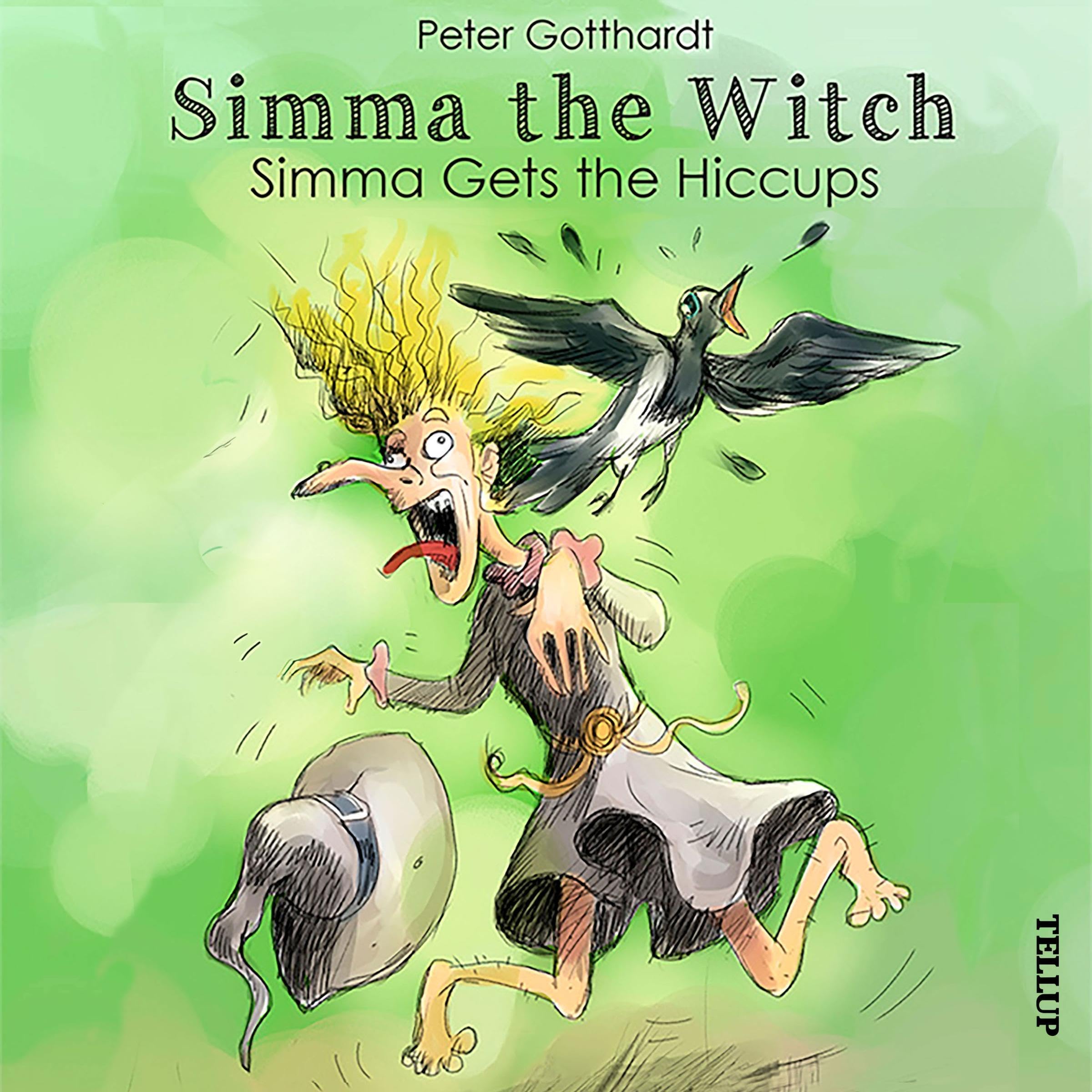 Cover art for Simma the Witch #1: Simma Gets the Hiccups
