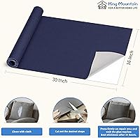 Vista 387 de KING MOUNTAIN Parche de reparación de lona de 9 x 11 pulgadas, 2 piezas, parche de tela impermeable autoadhesivo para sofás, tiendas de campaña