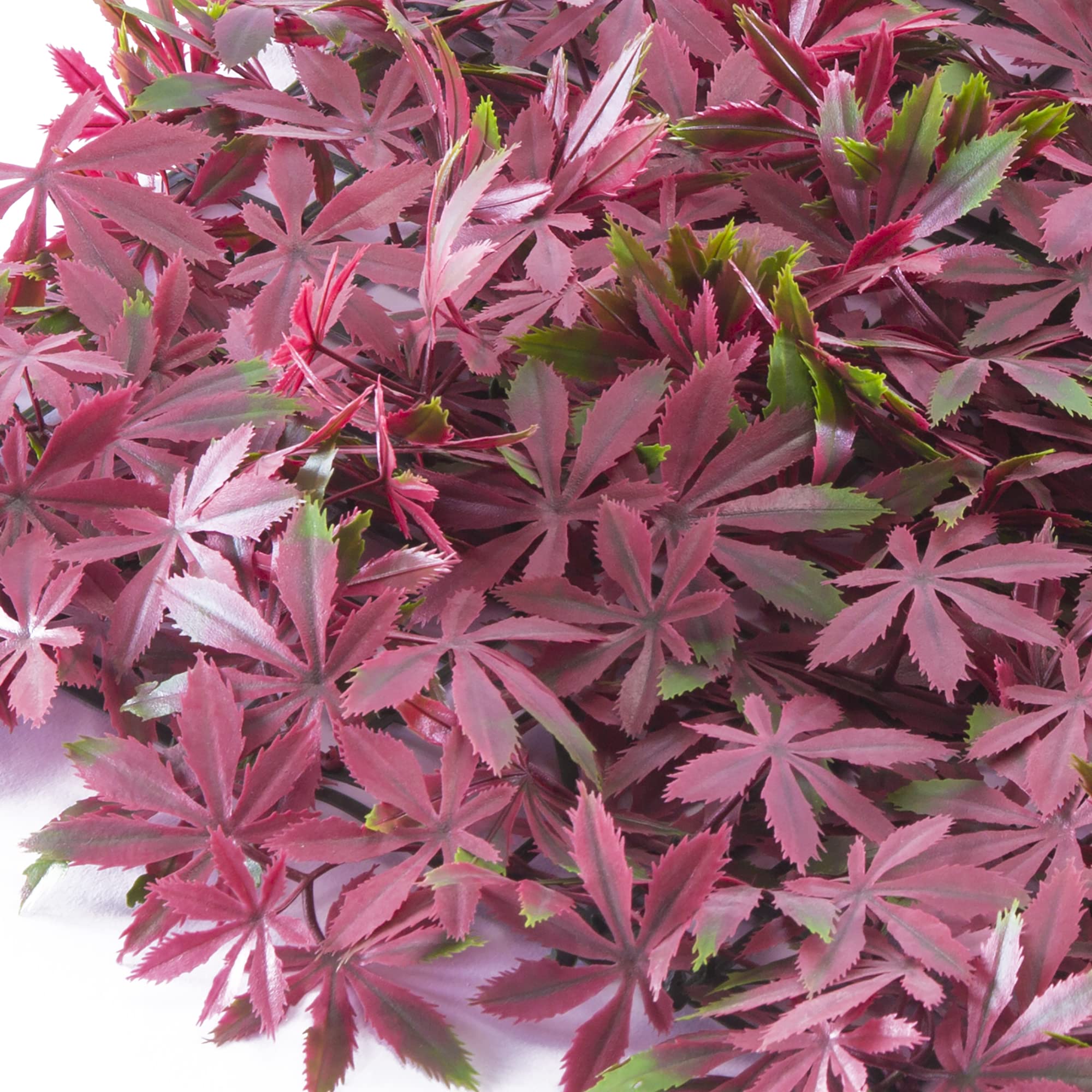 tenax Composite Panel with Artificial Leaves Type Red Maple, Divy Panel Arce 0.5x0.5m for Vertical Garden Wall Decoration - Image 3