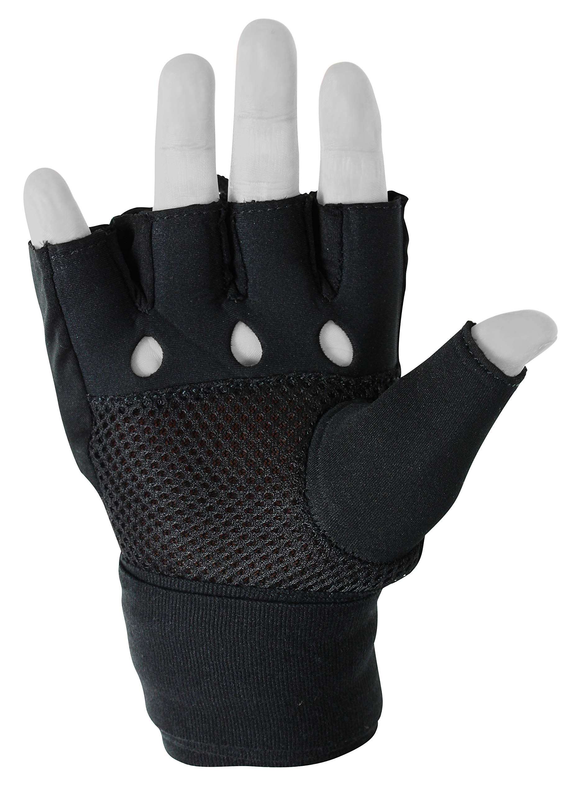 adidas Unisex Quick Wrap Speed Trainingshandske Boxbandage, Black/Gold, S/M EU