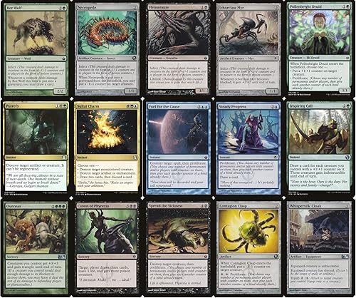 Miniatura 4 de Elite Infect Commander Deck - Sultai - Negro Verde Azul - EDH - 100 cartas - Magic The Gathering Deck - Muy fuerte