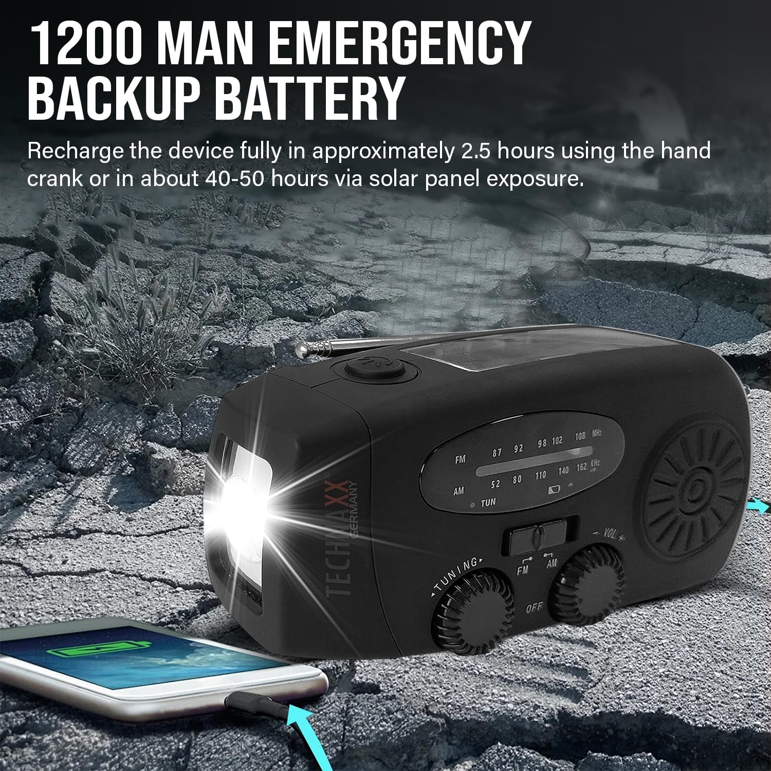 Technaxx Manual Y Radio Solar TX-238