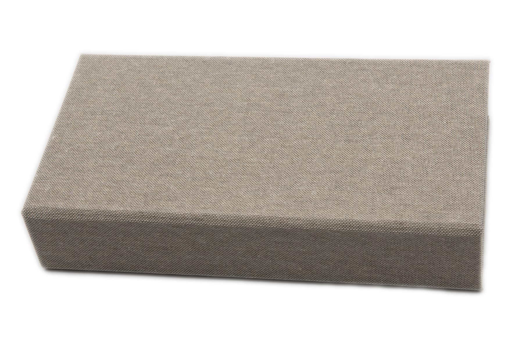 Boîte de rangement USB de mariage avec boîte photo - Blanc, gris - Sans clé USB (gris)