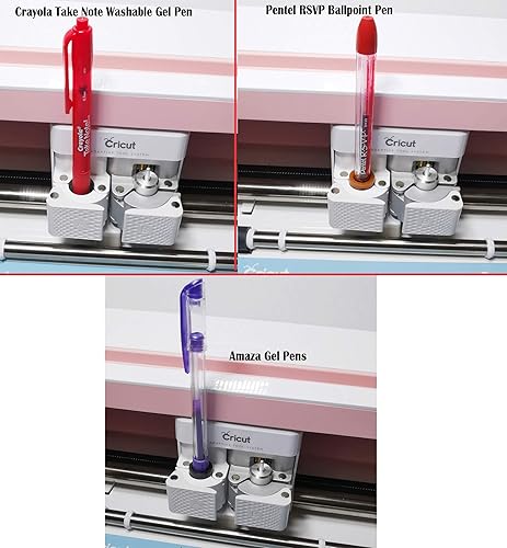Miniatura 9 de Juego de 40 adaptadores de bolígrafo compatibles con Cricut (Explore Air, Explore Air 2 y Maker), adaptador de bolígrafo compatible con