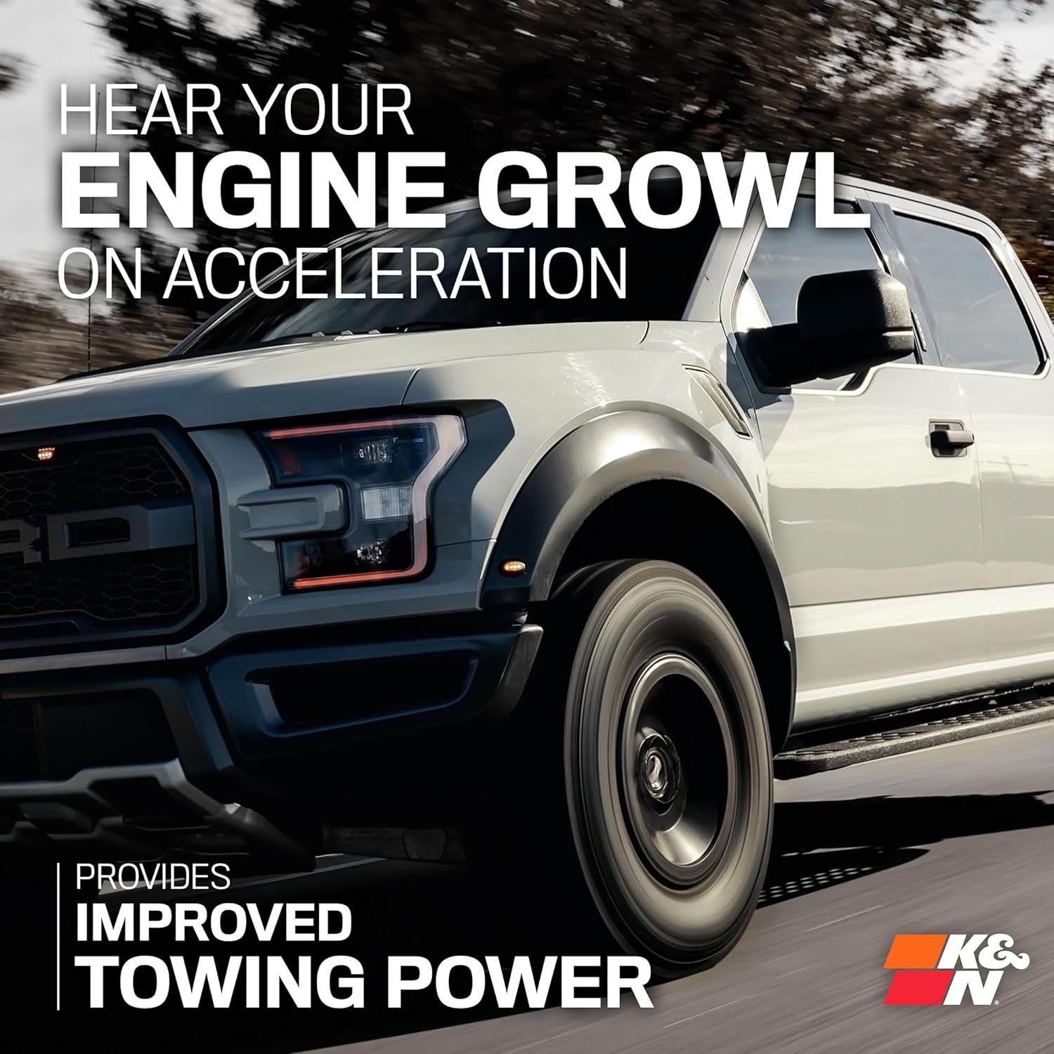 K&N Cold Air Intake Kit: High Performance, Increase Horsepower up to 10.1HP / 10.4TQ: 50-State Legal: Compatible with 2018-2020 FORD F150, 57-9036