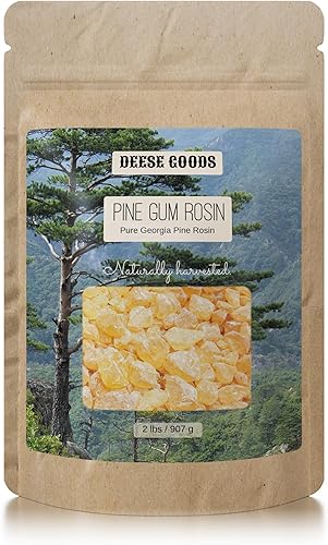 Miniatura 2 de Goma de pino natural para envolturas de comida de tela (2 libras)  Ideal para músicos, atletas, bailarines y proyectos de bricolaje  Agarre y