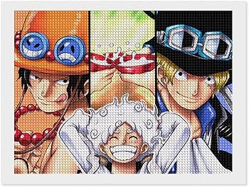 Amazon.co.jp: 60×80cm ダイヤモンドアート ONE PIECE ワンピース