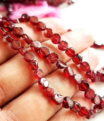 Miniatura 9 de Cuentas de piedras preciosas de luna blanca, cuentas de piedras preciosas semipreciosas para hacer joyas, cuentas perforadas con forma de moneda