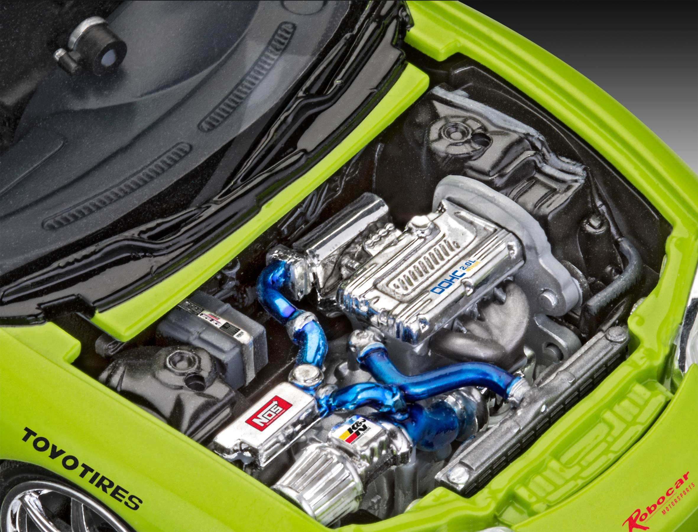 Amazon.com: Revell 07691 Brian's 1995 Mitsubishi Eclipse (Fast