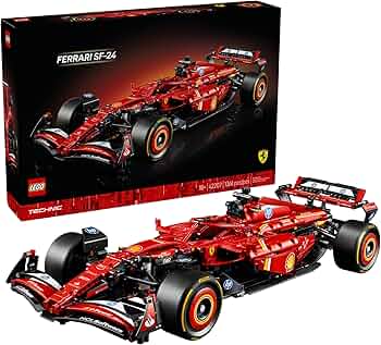Amazon.com: LEGO Technic Ferrari SF-24 F1 Model Car Kit - Building
