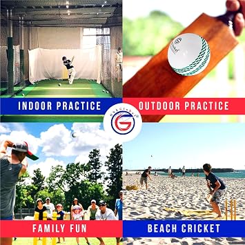 Premium Windball Soft Cricket Ball | Durable & Safe, Colour Seam, True Bounce & Swing | Wind Ball for Outdoor & Indoor Practice, Coaching, Garden & Beach Games