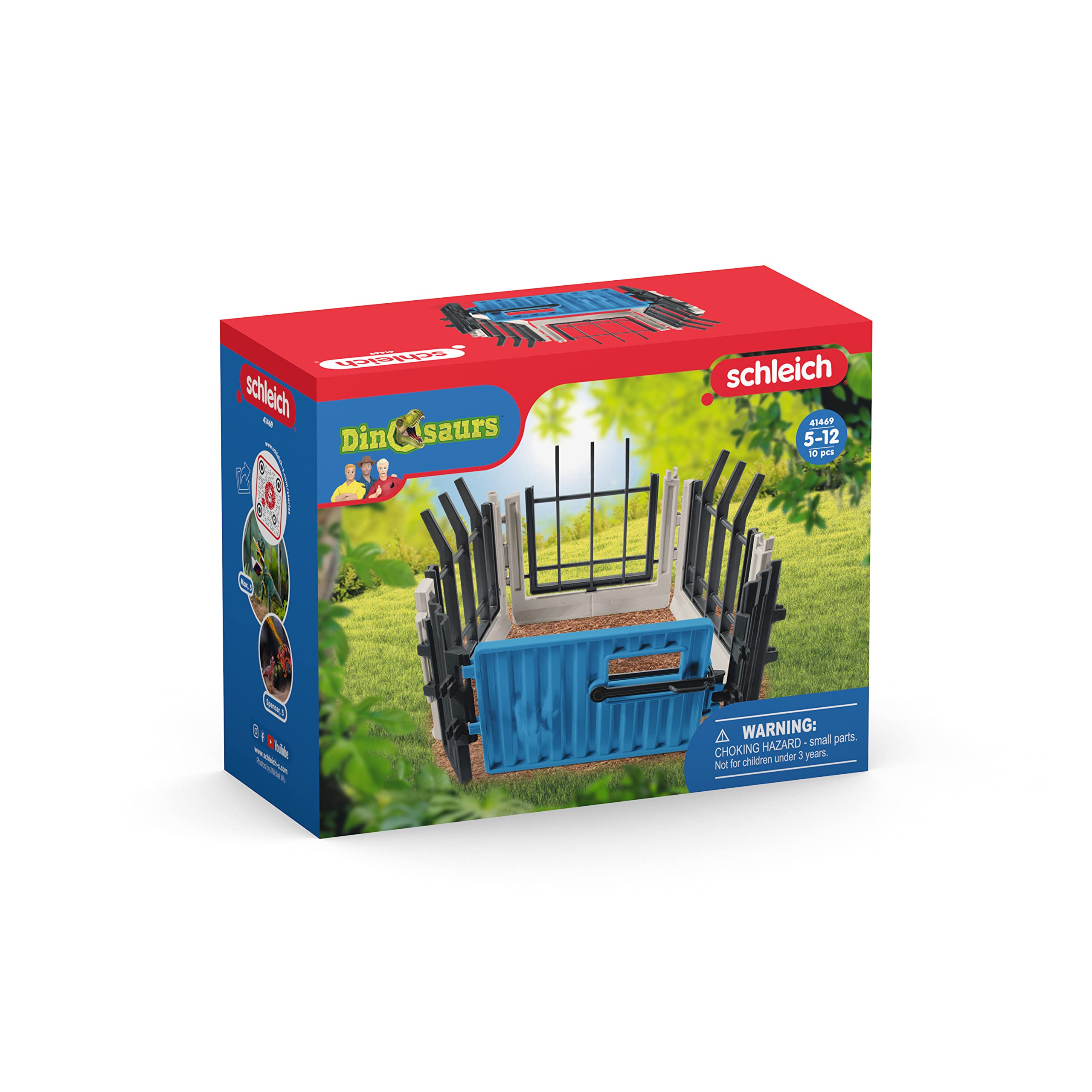 Dinosaurs, Dinosaur Toy, Dinosaur Toys for Boys and Girls 4-12 Years Old, Extend-A-Fence Toy