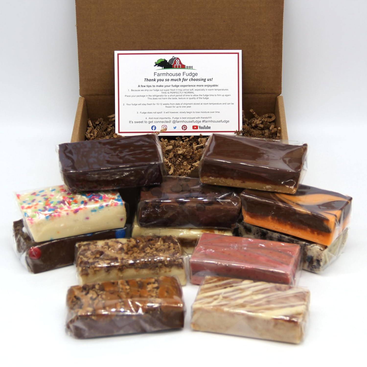 Farmhouse Fudge Build Your Own 12 Piece Fudge Box Fresh