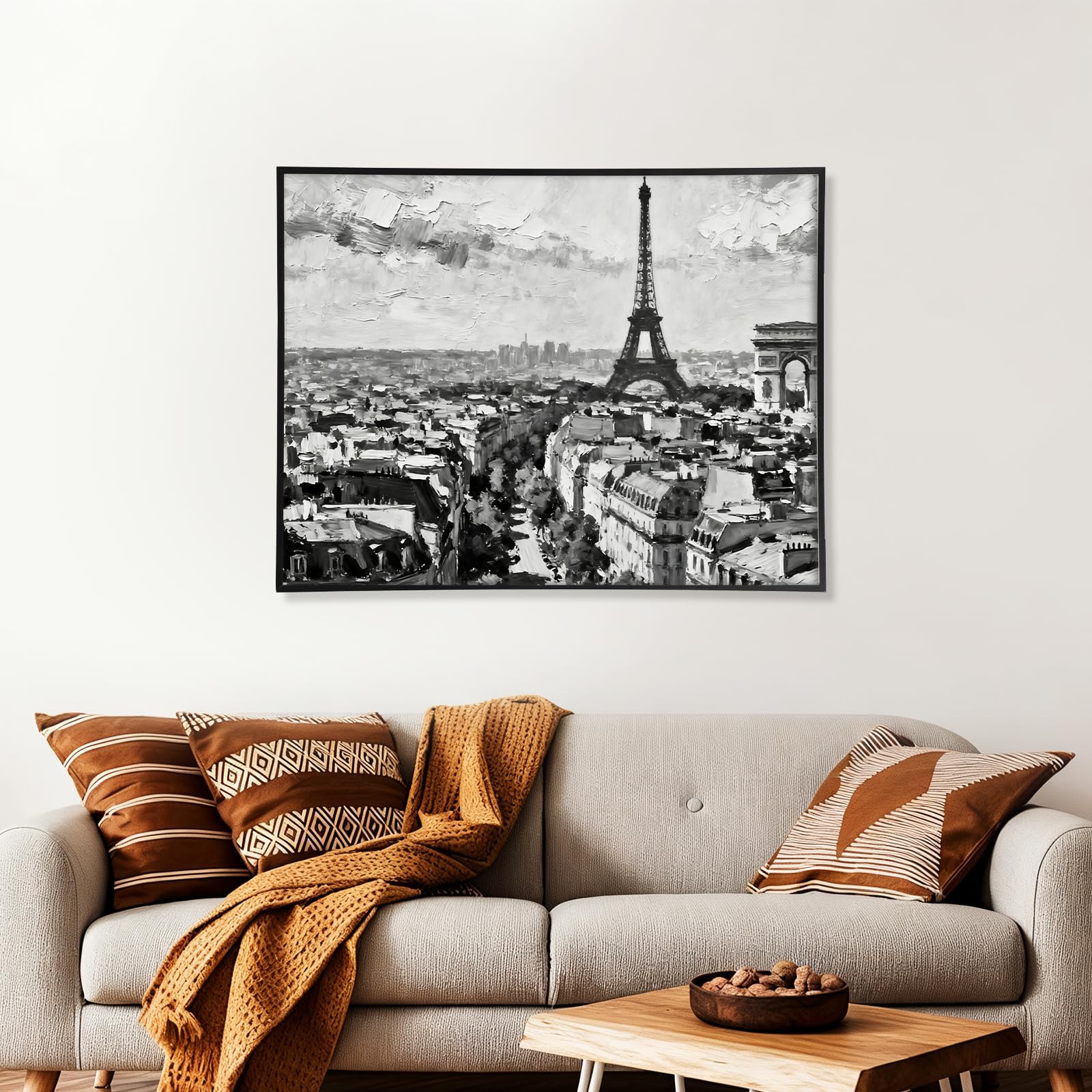 Cornice per giunti ombreggiati per telaio, 50 x 70 cm, telaio in metallo con distanziatori regolabili, effetto profondità (nero, 30 x 40 cm)