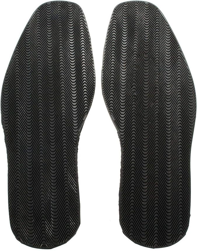 Rubber Soles, 1 Pair Anti Slip Flat DIY Replacement Shoe Soles, Thicken