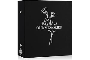 Lanpn 4x6 600-Pocket Photo Album: OUR MEMORIES Large Capacity Linen Hardcover Photo Book
