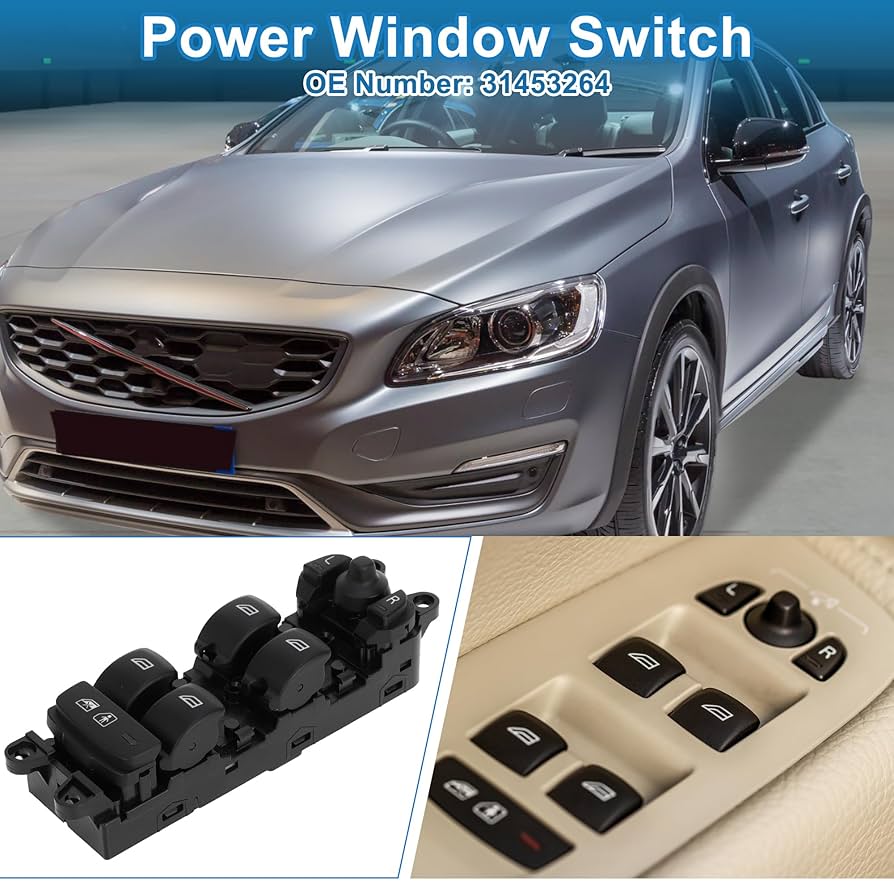 Amazon.com: A ABSOPRO Power Window Switch No.31453264 Front