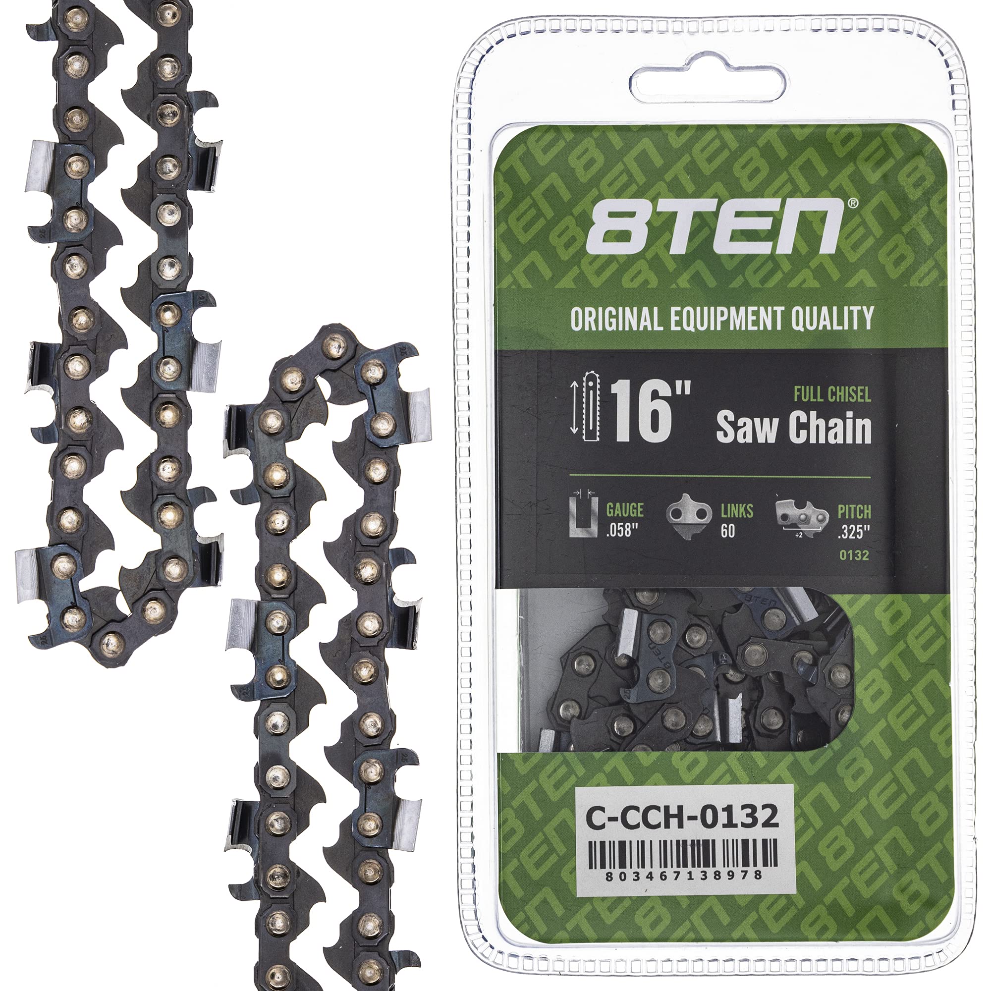 Full Chisel Chainsaw Chain 14 Inch .058 .325 60DL for Blue